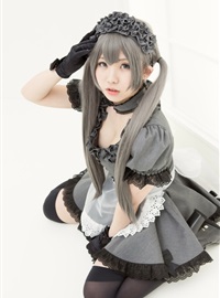 Rabbit play pictorial - black maid(41)